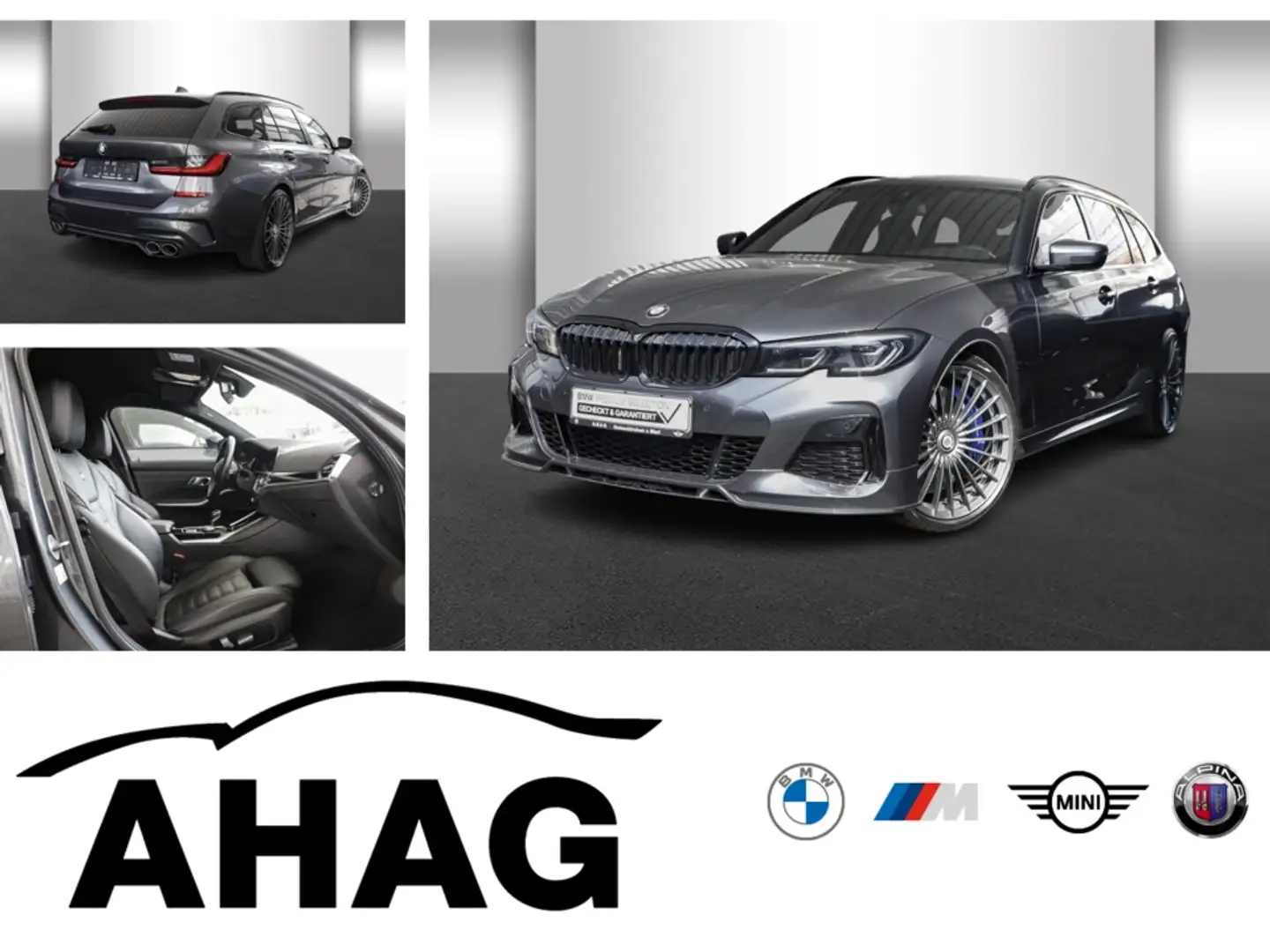 Alpina B3 3.0 Allrad Touring Navi LED Scheinwerfer Bluetooth Grau - 1