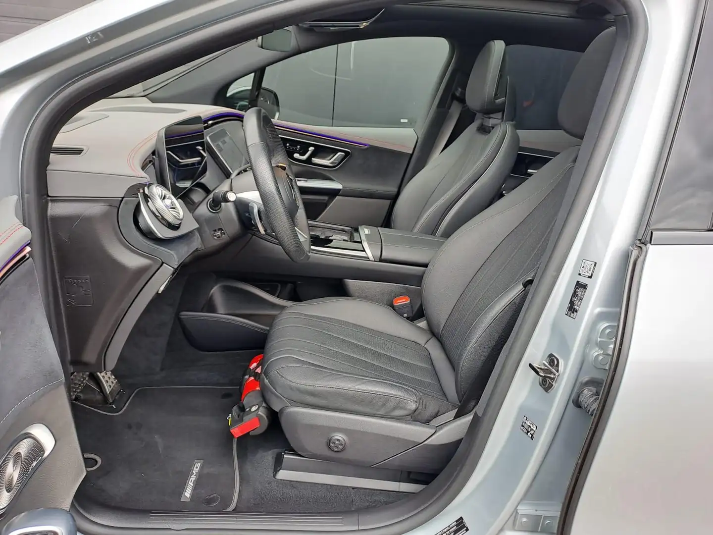 Mercedes-Benz EQE SUV 350 4MATIC AMG Line | Panoramisch Dak | Luchtverin Argent - 2