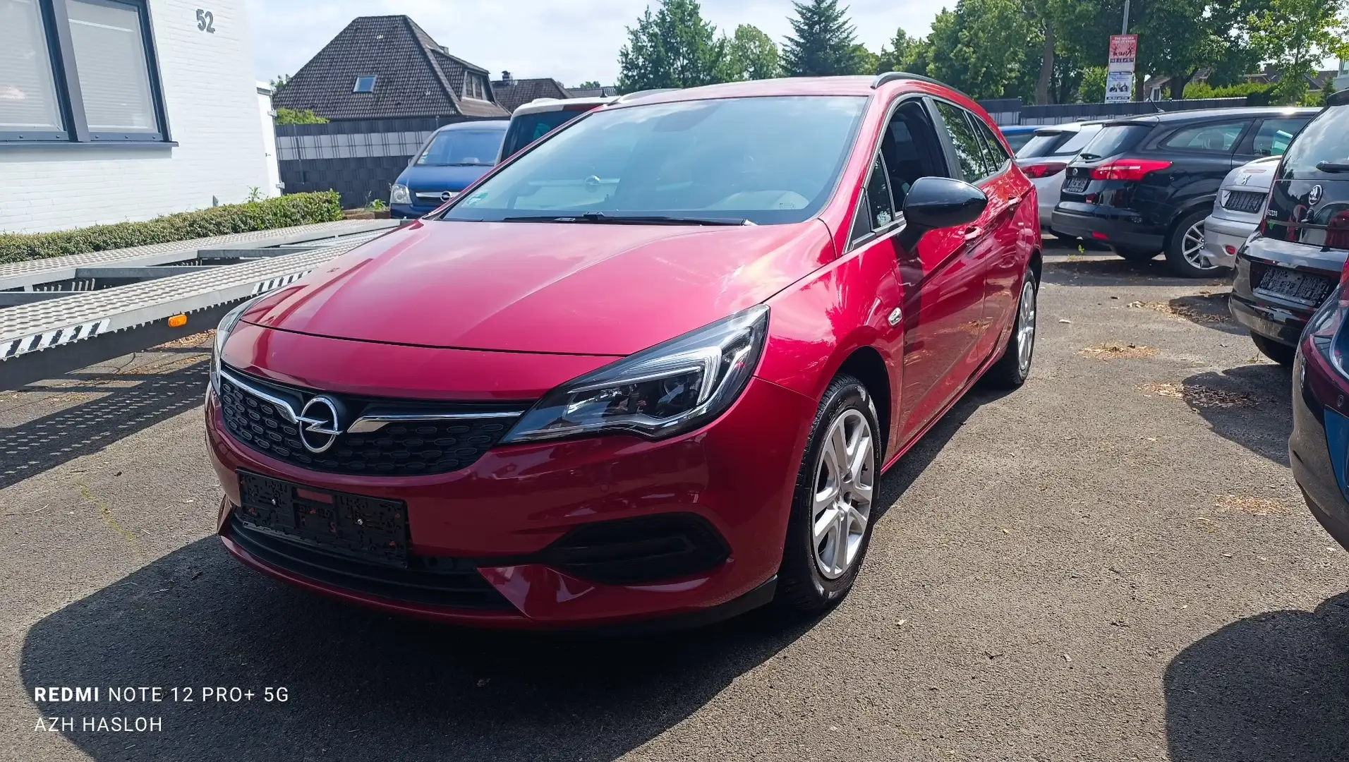 Opel Astra Edition Start/Stop Rouge - 1