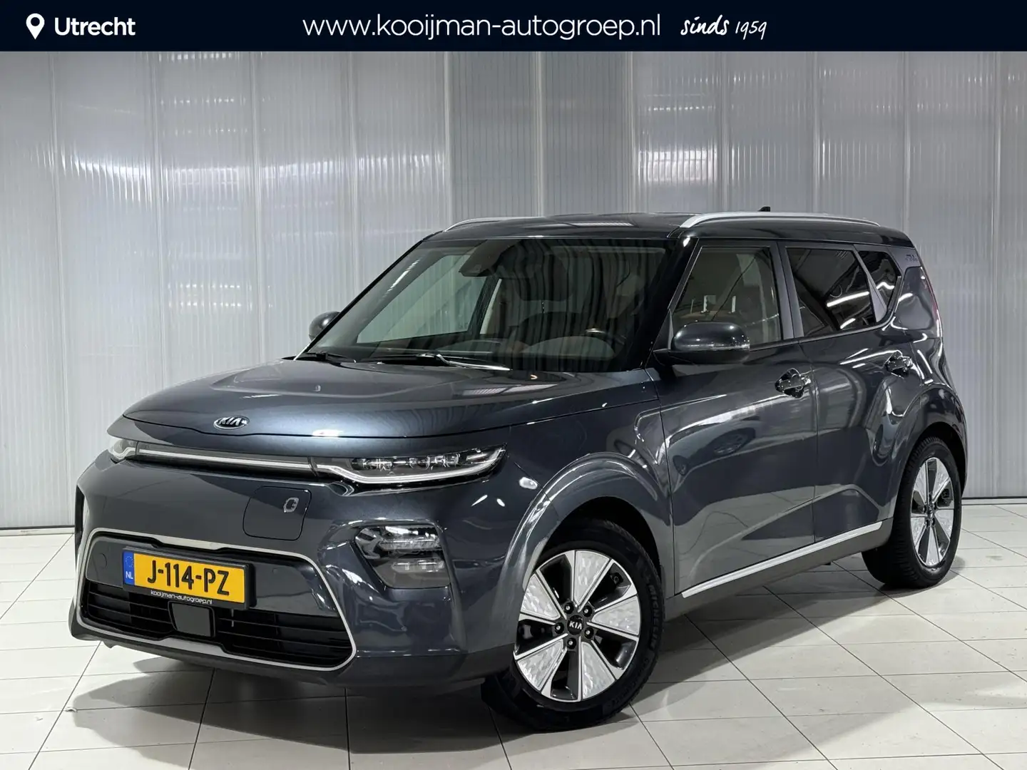 Kia Soul e-Soul DynamicPlusLine 64 kWh Keyless, Stoel/Stuur Grau - 1