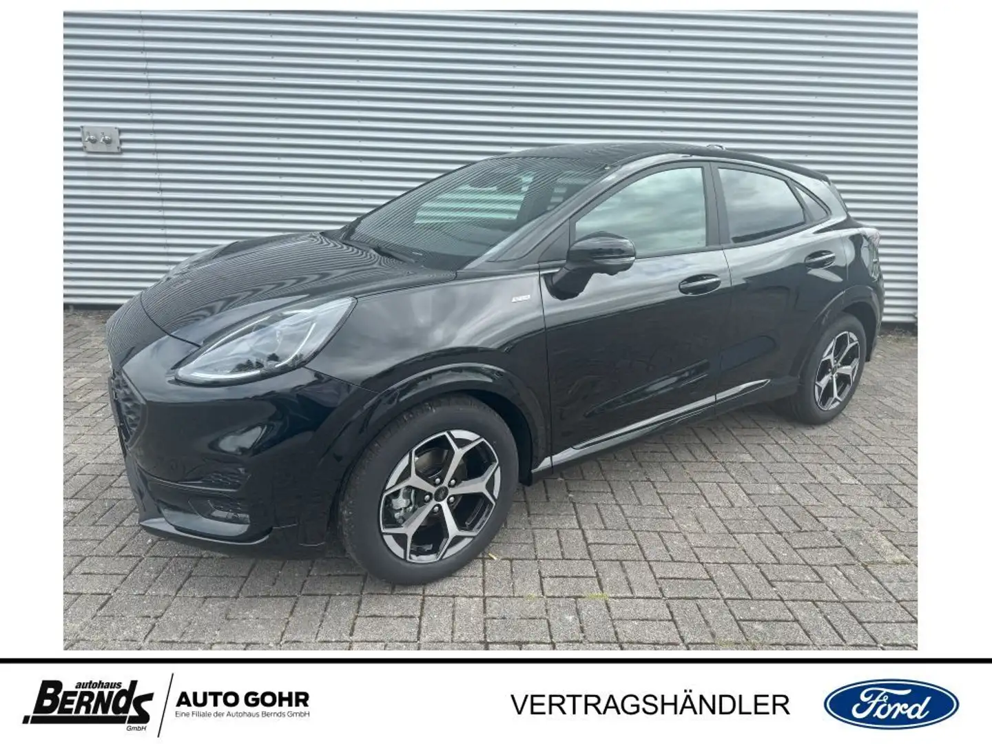 Ford Puma 1.0 EcoBoost Hybrid ST-LINE Schwarz - 1