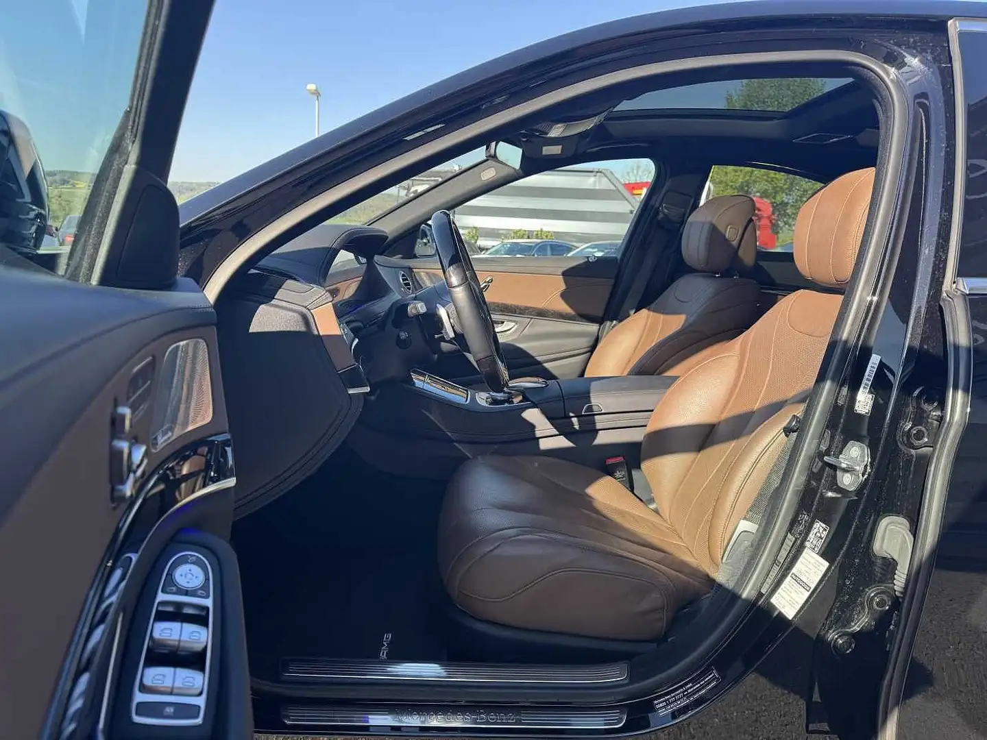 Mercedes-Benz S 400 d 4M AMG+Pano+Burm+Distr+Massage+ HUD Negru - 1