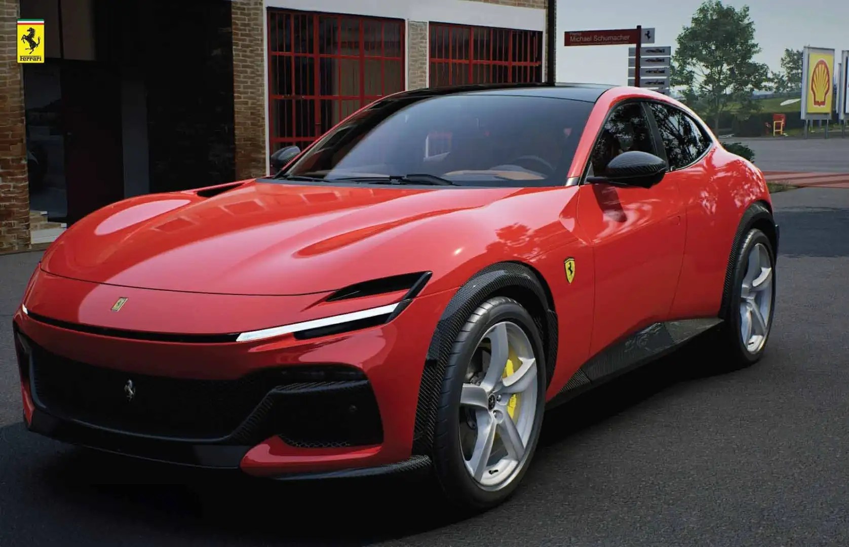 Ferrari Purosangue BELGIAN CAR/DELIVERY Q4 2025/FULL CARBON Rouge - 1
