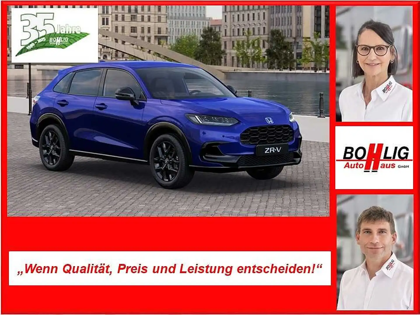 Honda ZR-V Hybrid e:HEV 2.0 i-MMD Sport Blu/Azzurro - 1
