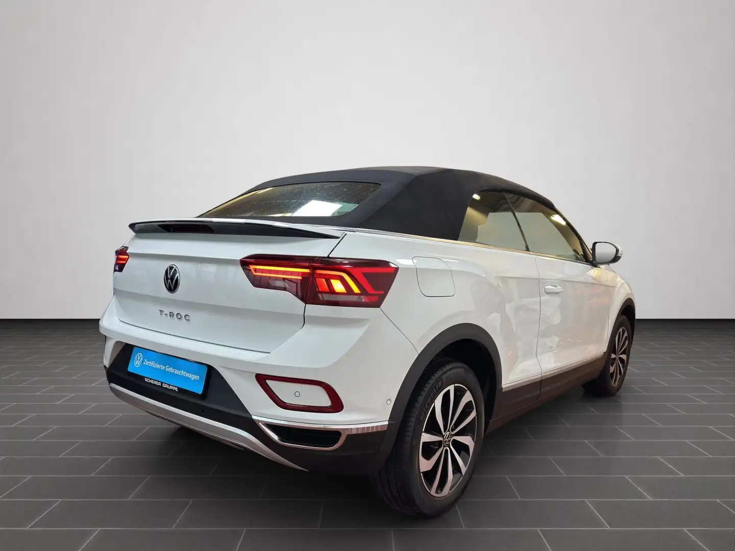 Volkswagen T-Roc Style 1.5 TSI AHK SHZ RFK Weiß - 2