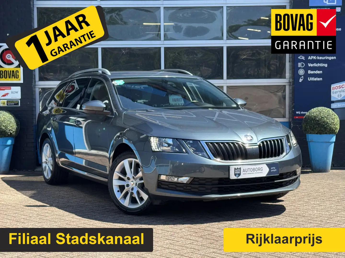 Skoda Octavia Combi 1.5 TSI Greentech Ambition Prijs Inclusief O Gris - 1