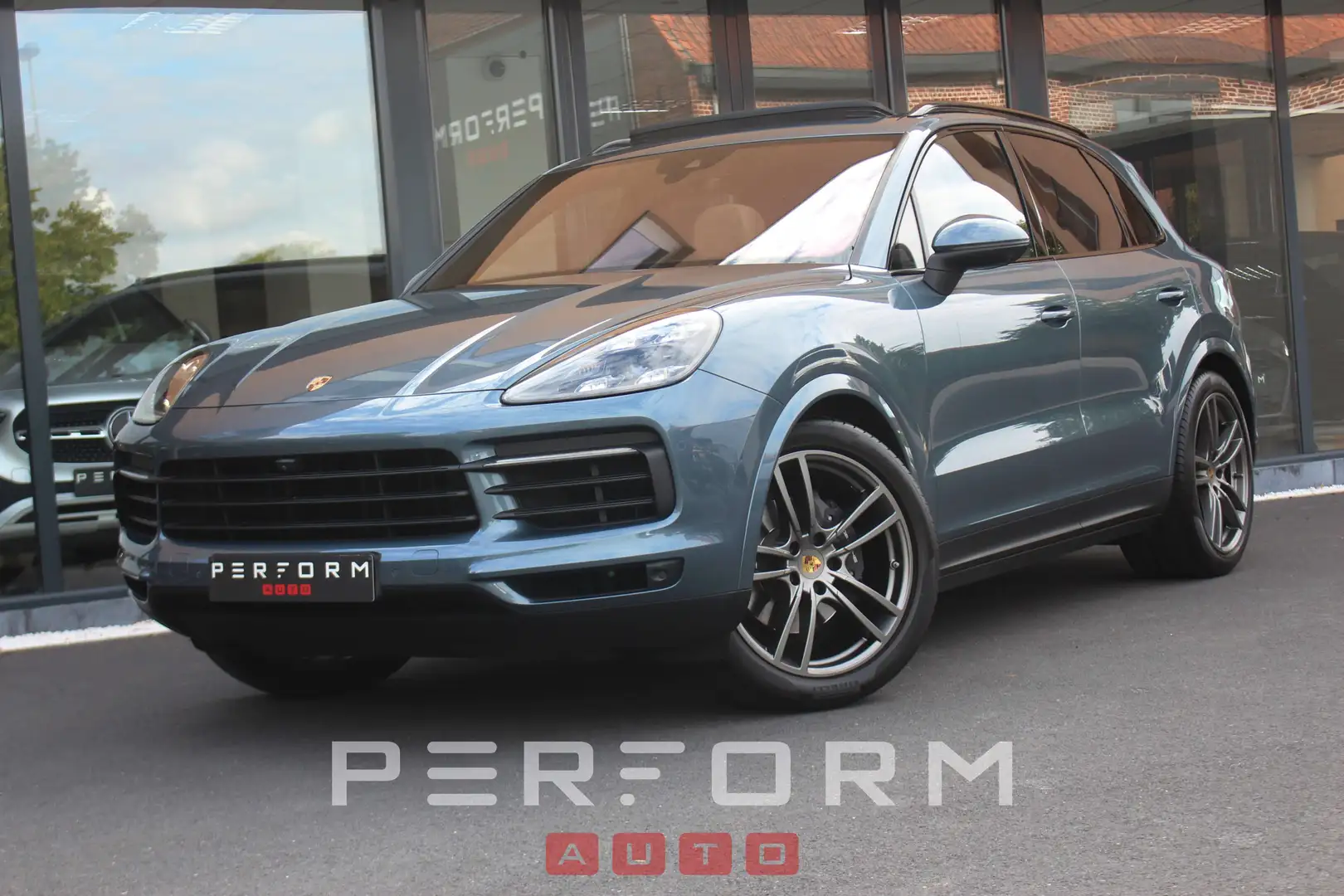 Porsche Cayenne 3.0i V6*PANO DAK*BOSE*360 CAM* + 1J GRNT Bleu - 1