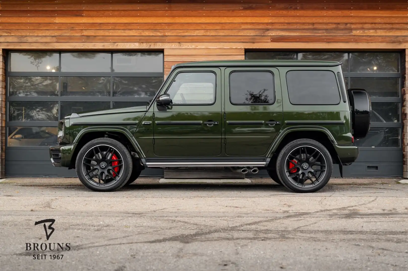 Mercedes-Benz G 63 AMG G63 AMG 585PS |Manufactur|S/H-dach|AHK|360gr Grün - 2