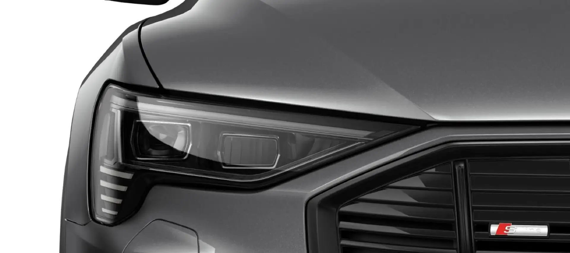 Audi e-tron 55 quattro S-Line, Matrix LED, Gri - 2