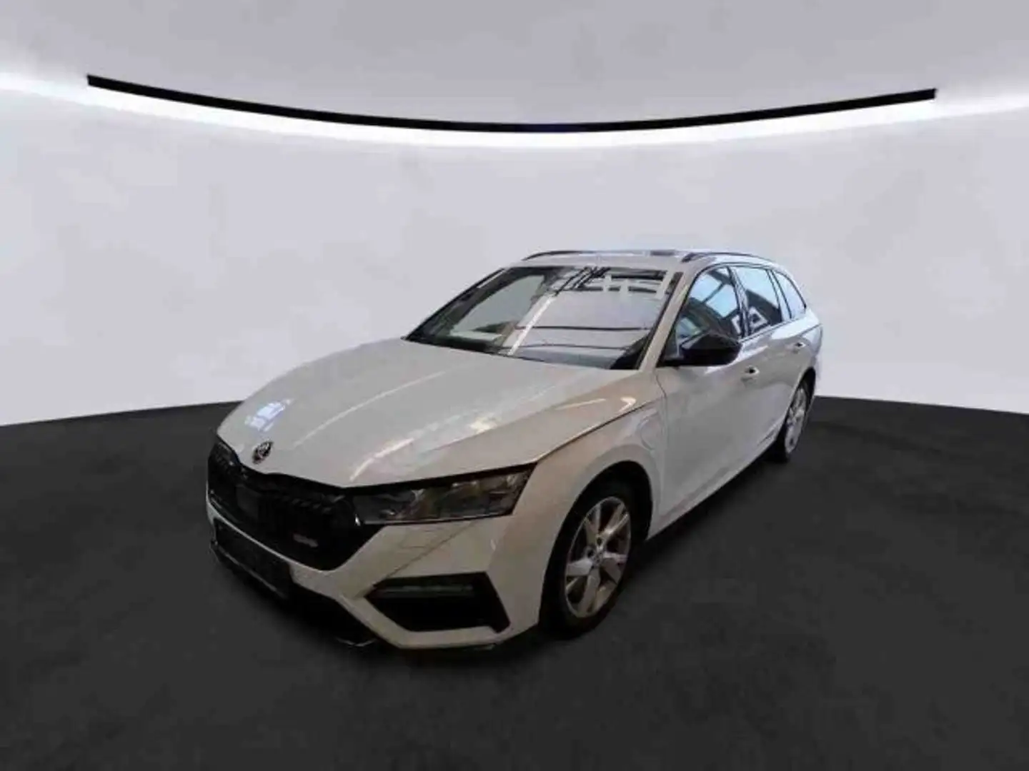 Skoda Octavia Combi RS iV eHybrid LM19 PANO STANDHZ CA Weiß - 2