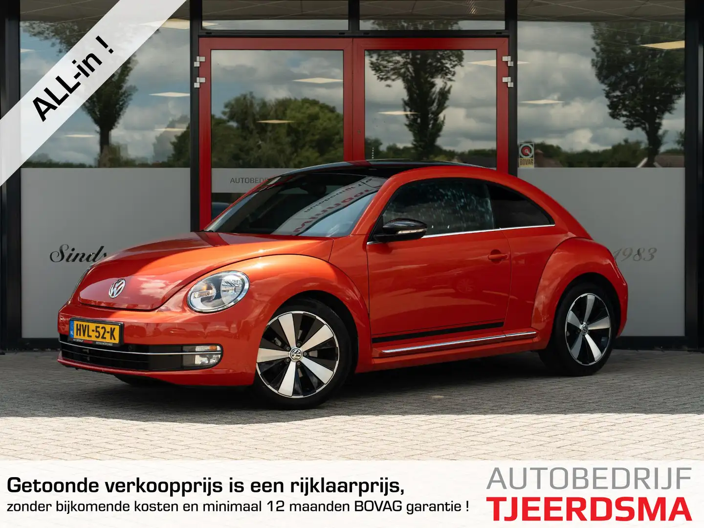 Volkswagen Beetle 1.2 TSI Exclusive Series Club | Navigatie | Stoelv Orange - 1