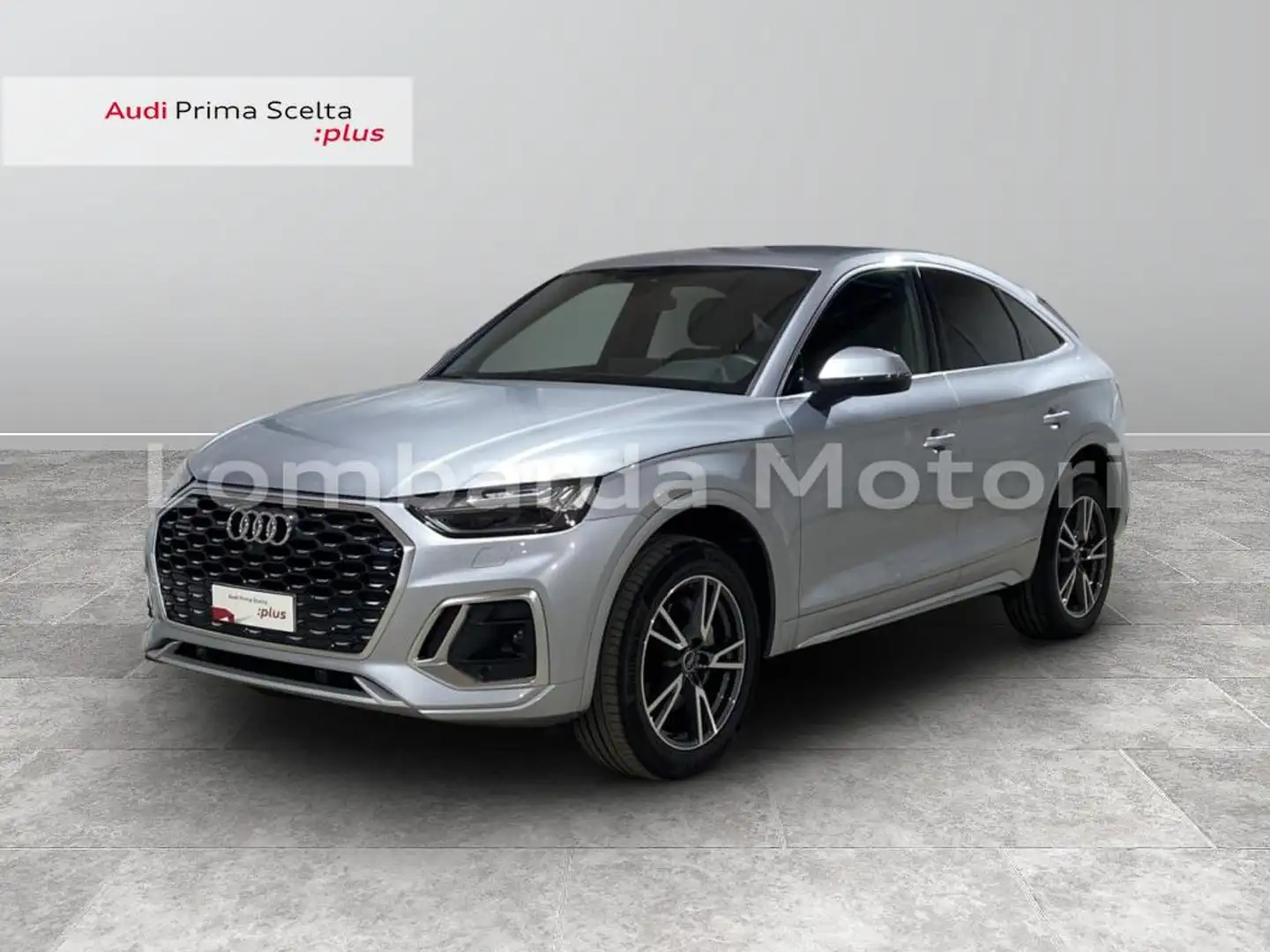 Audi Q5 Sportback 40 2.0 tdi mhev 12V S line Plus quattro Argento - 1