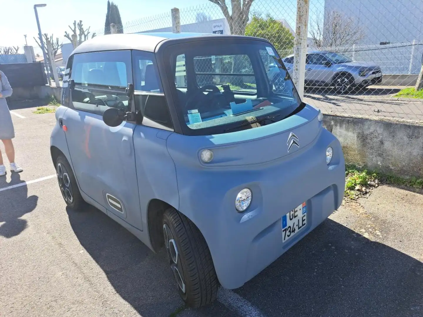 Citroen Ami AMI PACK BLANC 1Â°Main Gris - 2
