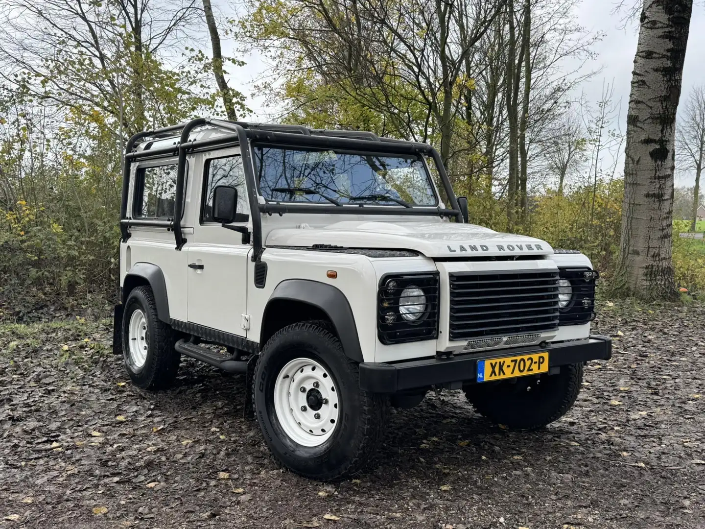 Land Rover Defender 2.4 TD 90 SW E Blanc - 1