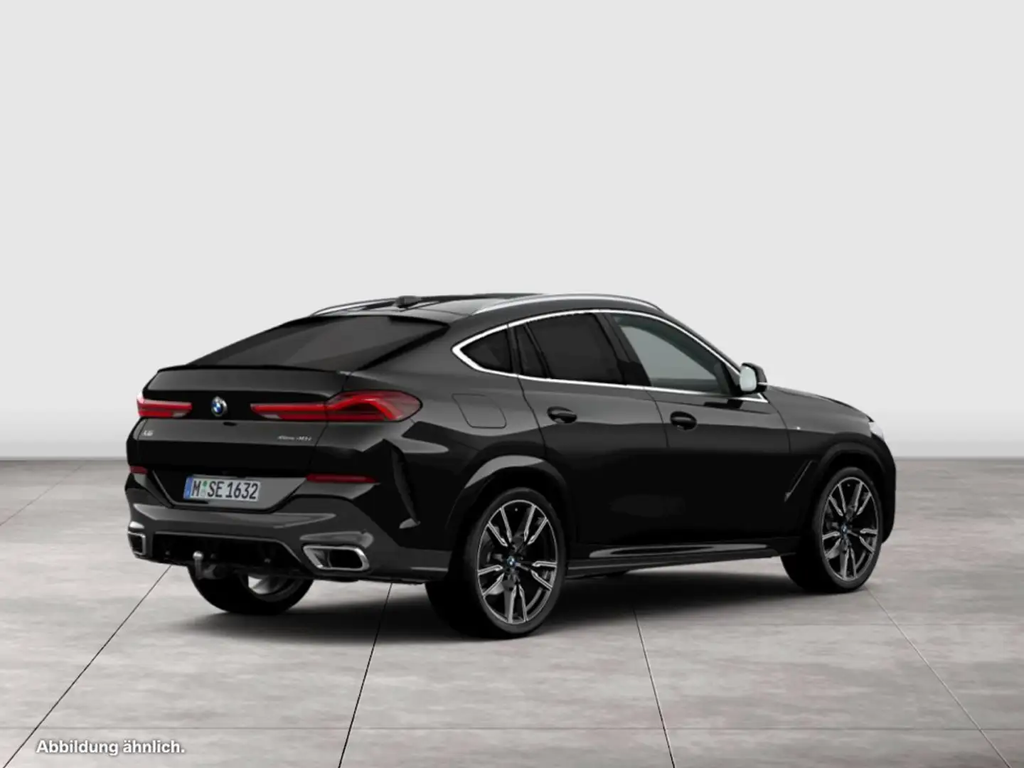 BMW X6 xDrive40i M Sport PANO+ACC+AHK+RFK+NAVI+H&K Schwarz - 2