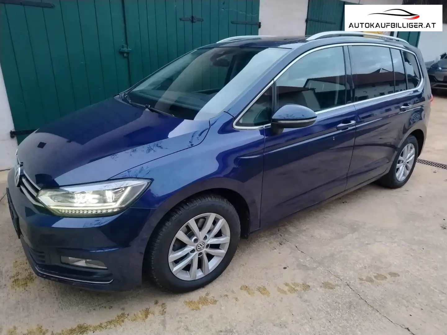 Volkswagen Touran VW 1,6TDI Highline *7-Sitzer*Vollausstattung*Le... Bleu - 2