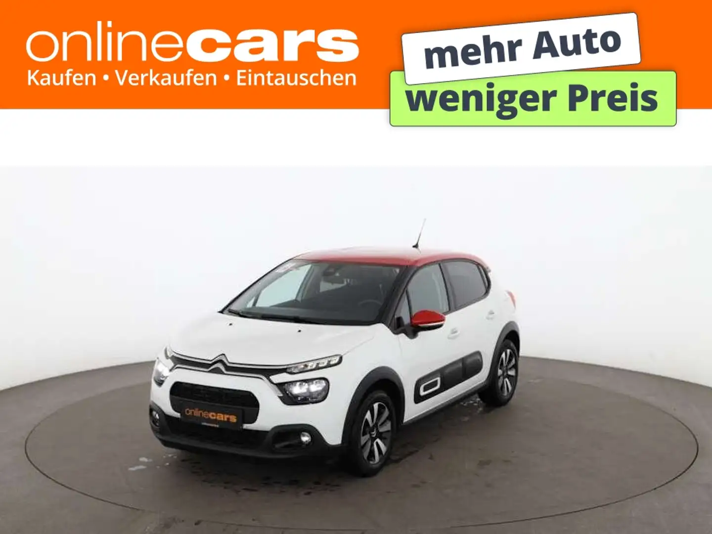Citroen C3 1.2 PureTech 83 Shine LED TEMPOMAT KLIMA RADIO Weiß - 1