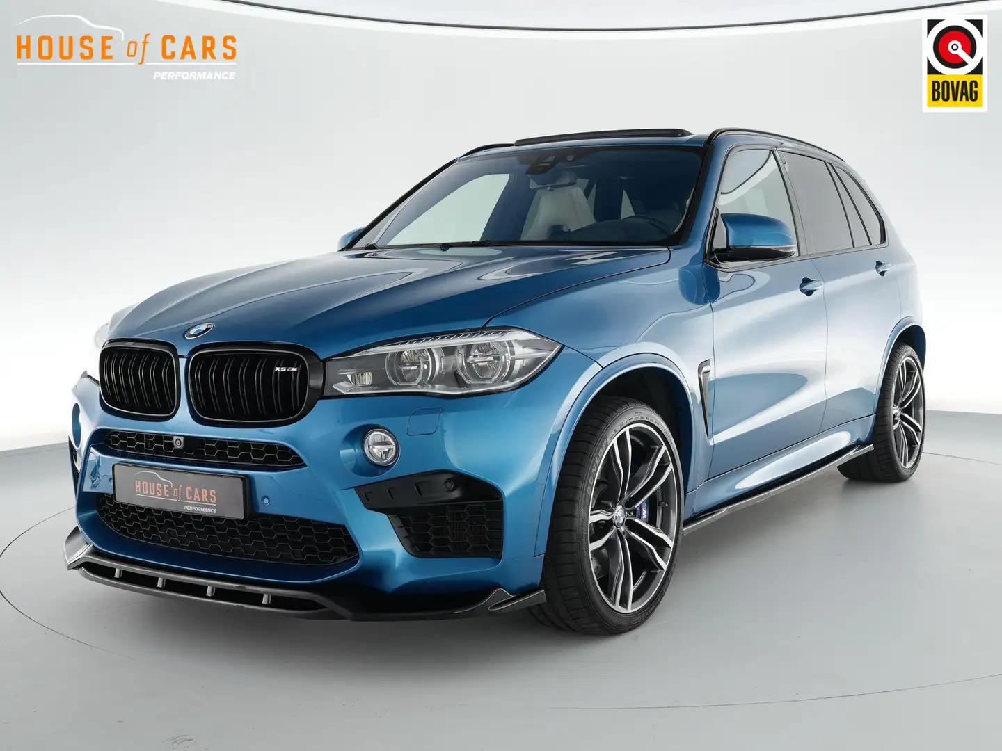 BMW X5 M 575pk |Harman&Kardon|schuif/kanteldak|softclose|HU Bleu - 1