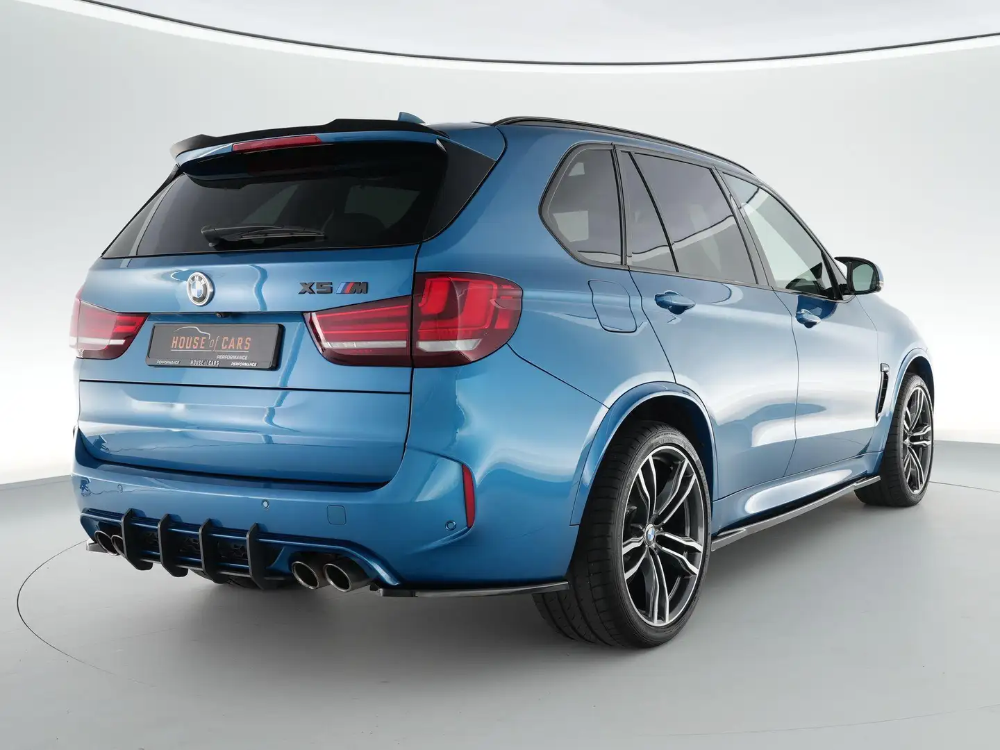 BMW X5 M 575pk |Harman&Kardon|schuif/kanteldak|softclose|HU Bleu - 2