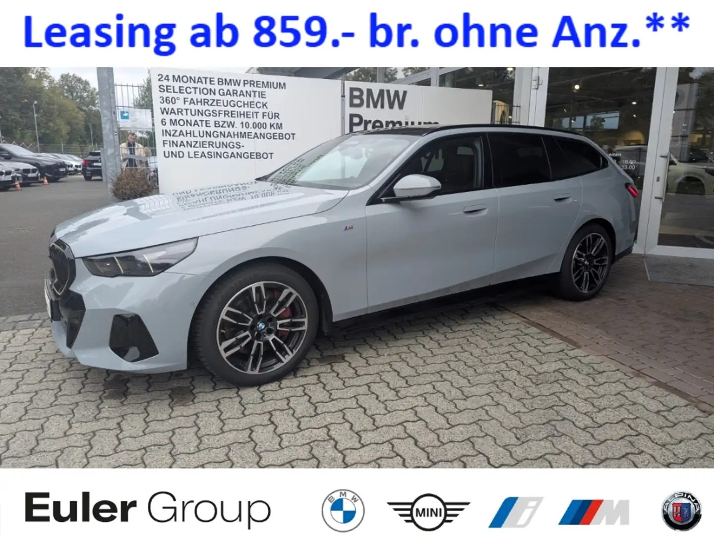 BMW 540 d xD M-Sport-Pro Pano AHK 19'' Iconic ACC Kamera K Grau - 1