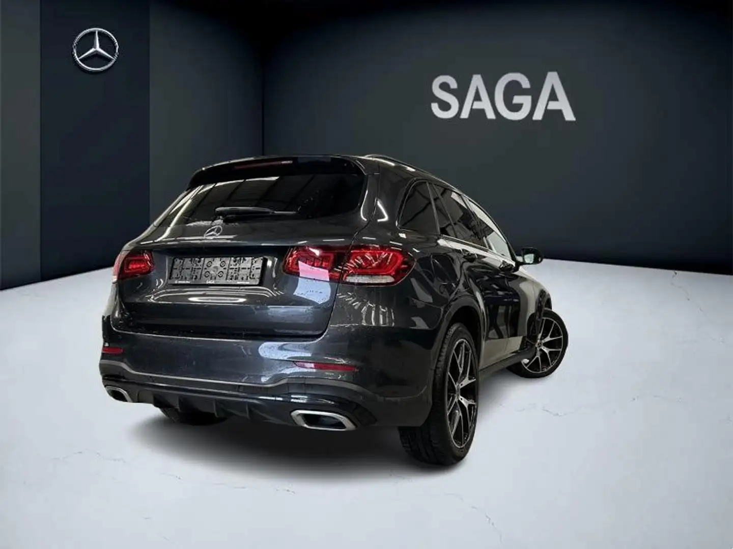 Mercedes-Benz GLC 300 d 4M AMG Pack Night Burmester Gris - 2