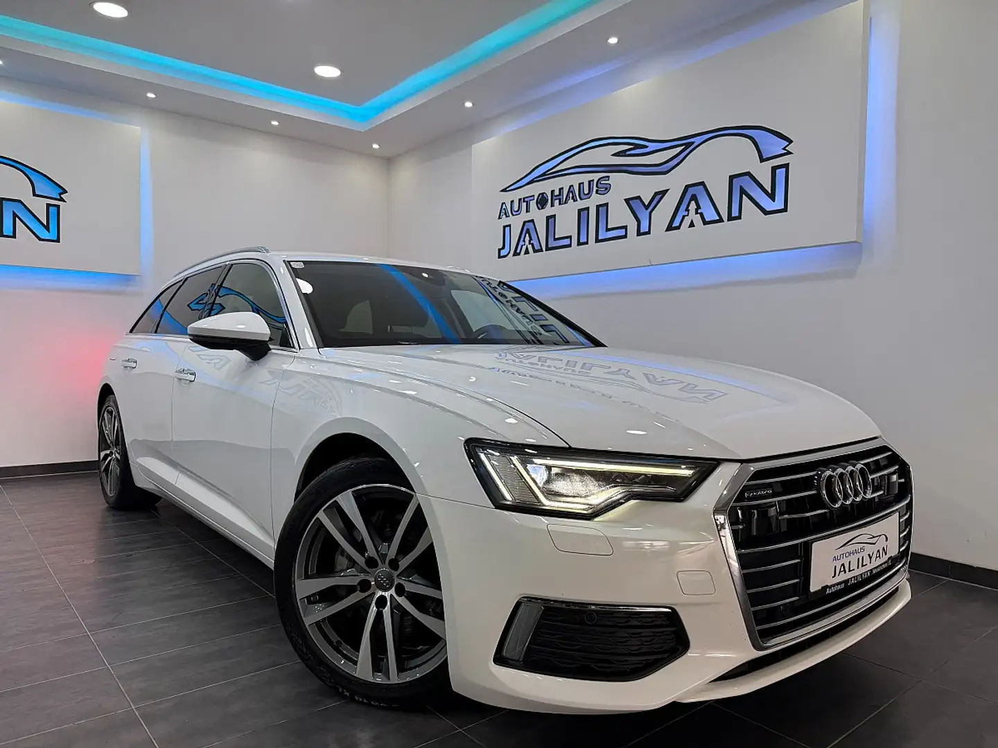 Audi A6 Avant 50 TDI quattro HEAD UP, MATRIX, ACC, LEDE... Blanc - 1