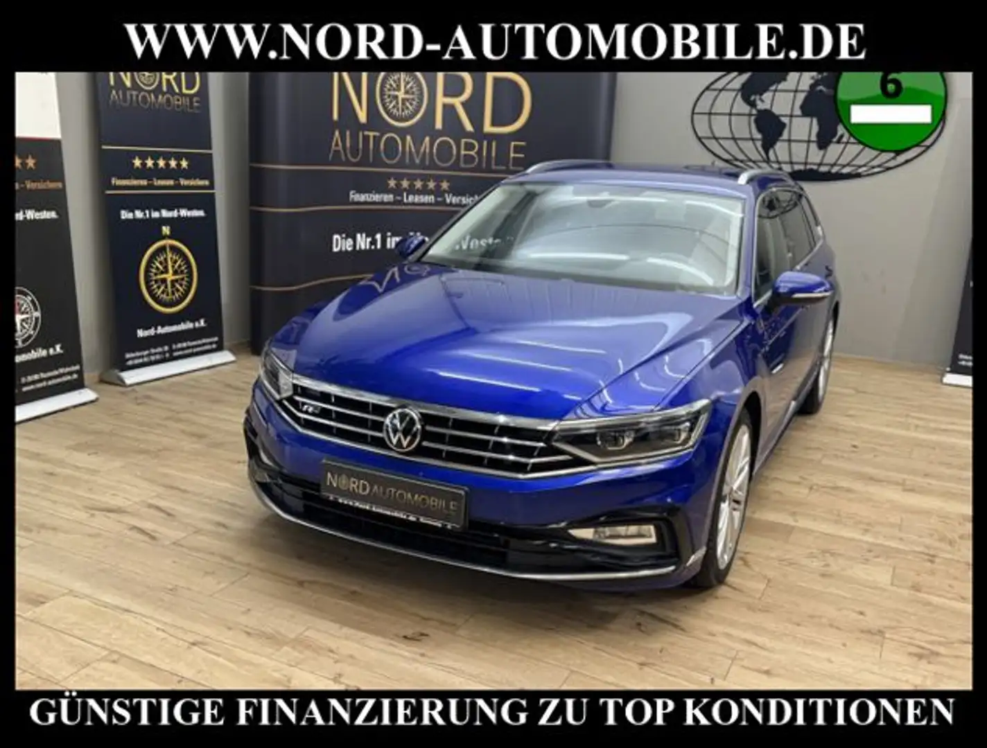 Volkswagen Passat Variant 2.0 TDI R-Line Matrix/19"/Kamera/ R-Line Modrá - 1