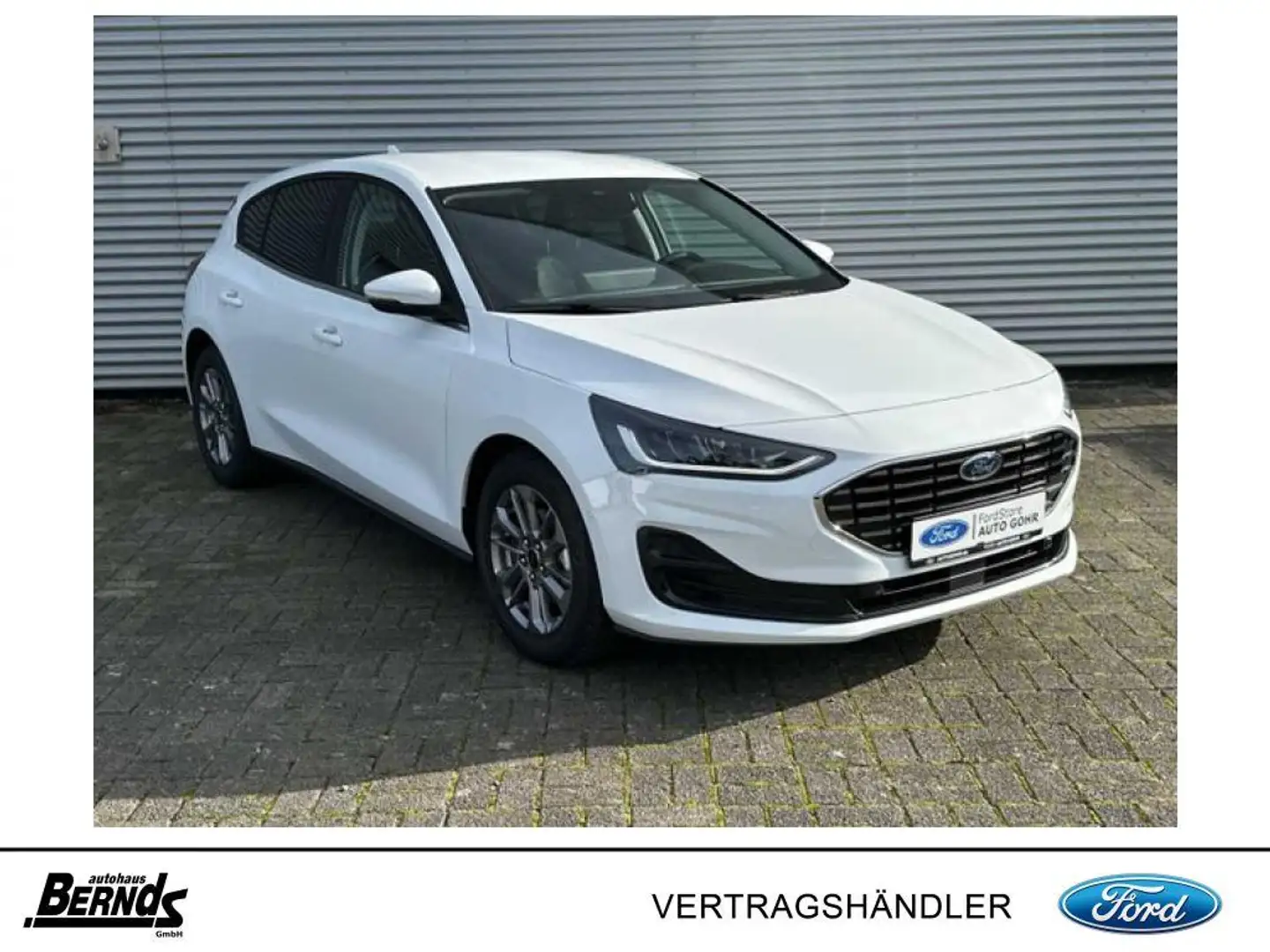 Ford Focus 1.0 EcoBoost Hybrid TITANIUM Weiß - 1