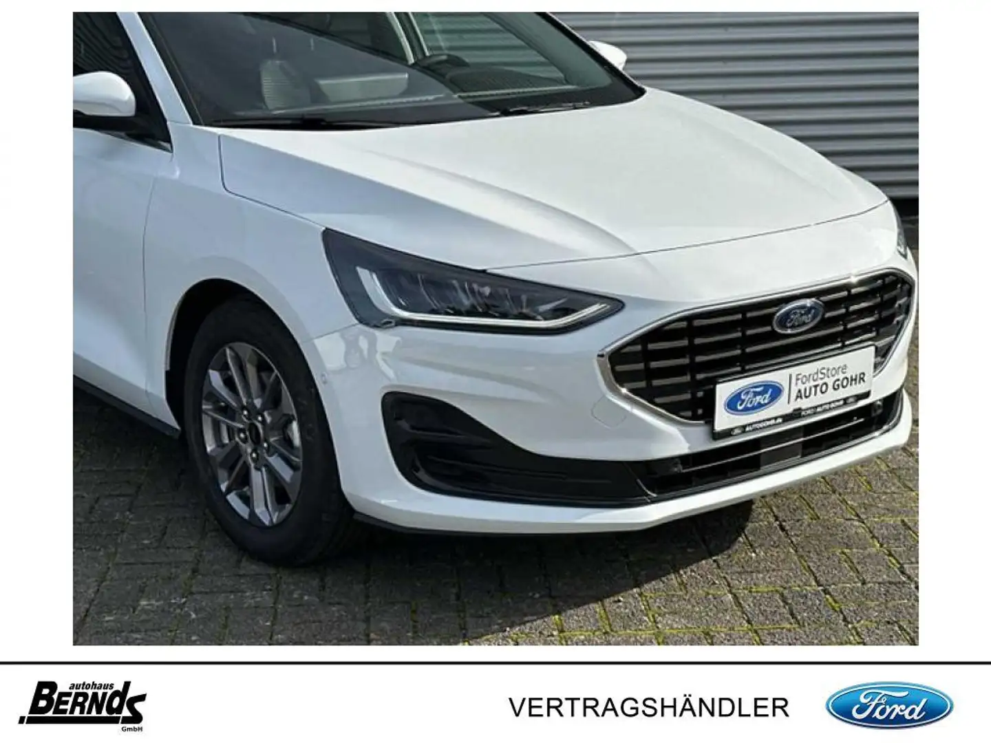Ford Focus 1.0 EcoBoost Hybrid TITANIUM Weiß - 2