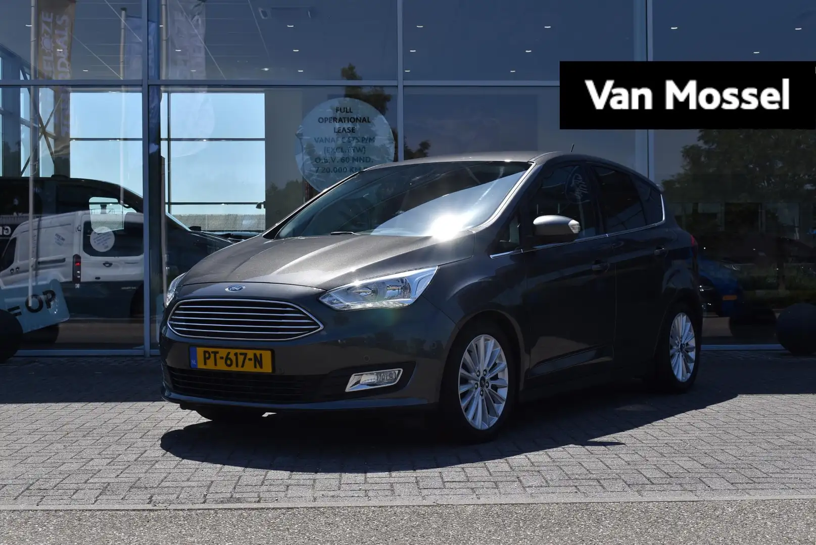 Ford C-Max 1.0 Titanium | Cruise Control | Trekhaak | Parkeer Grijs - 1