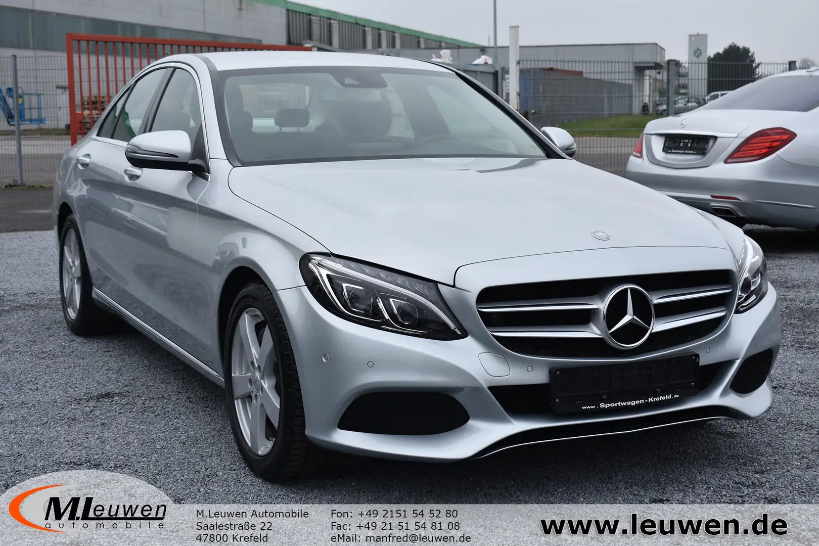 Mercedes-Benz C 250 7G-TRONIC Avantgarde *LEDER*NAVI*PDC*KLIMA*ALU* Zilver - 2