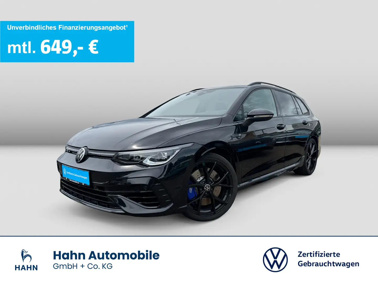 Volkswagen Golf Variant Golf VIII Variant R 2.0TSI DSG 4Mo Nav Cam LED Schwarz - 1
