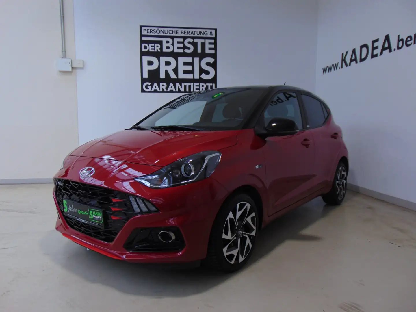 Hyundai i10 1.0 N Line Navi,Lenk+Sitzheizung,Kamera,PDC Schwarz - 2