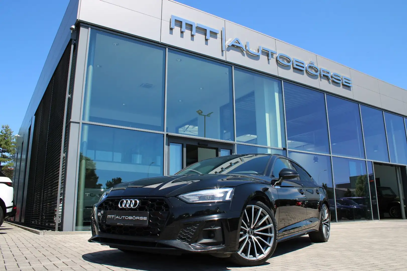 Audi A5 SPORTBACK 40 TDI BLACK S LINE/SPORTSITZE/19" Noir - 1
