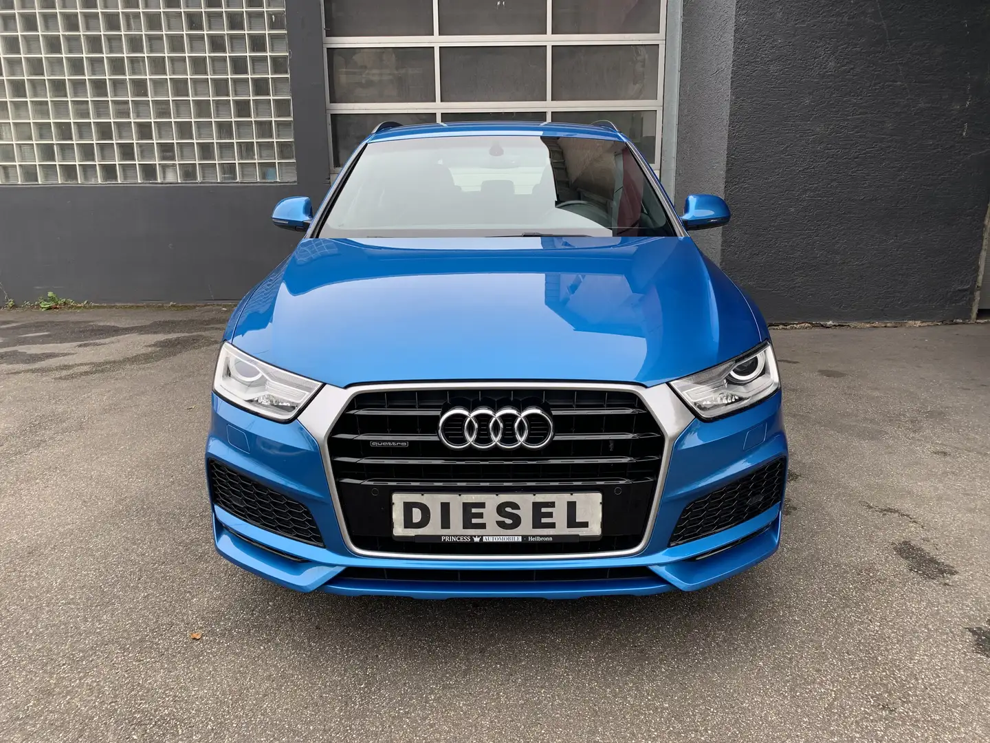 Audi Q3 Q3 2.0 TDI quattro S-tronic "S line" Blau - 2