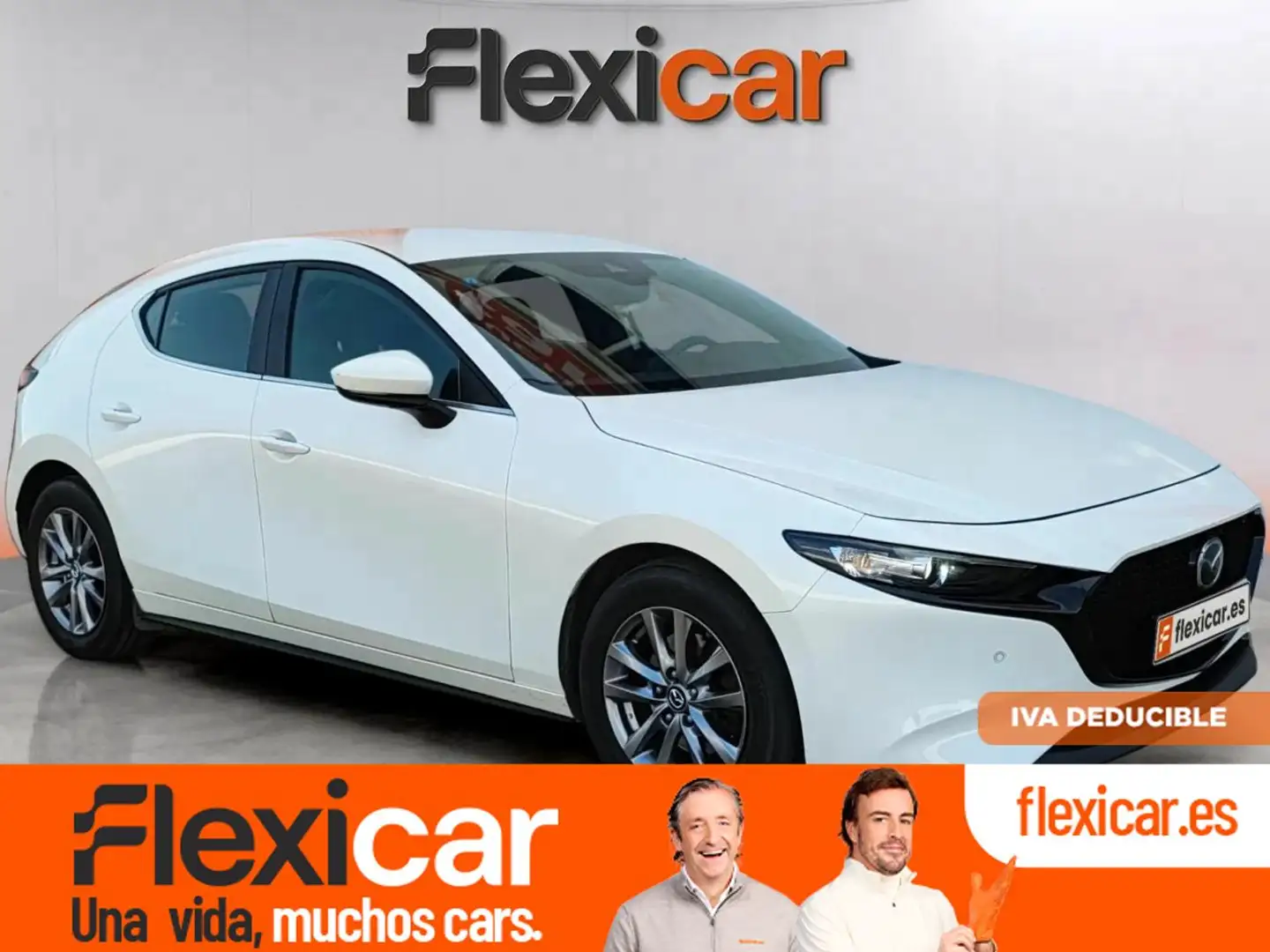Mazda 3 1800 116CV Blanco - 1