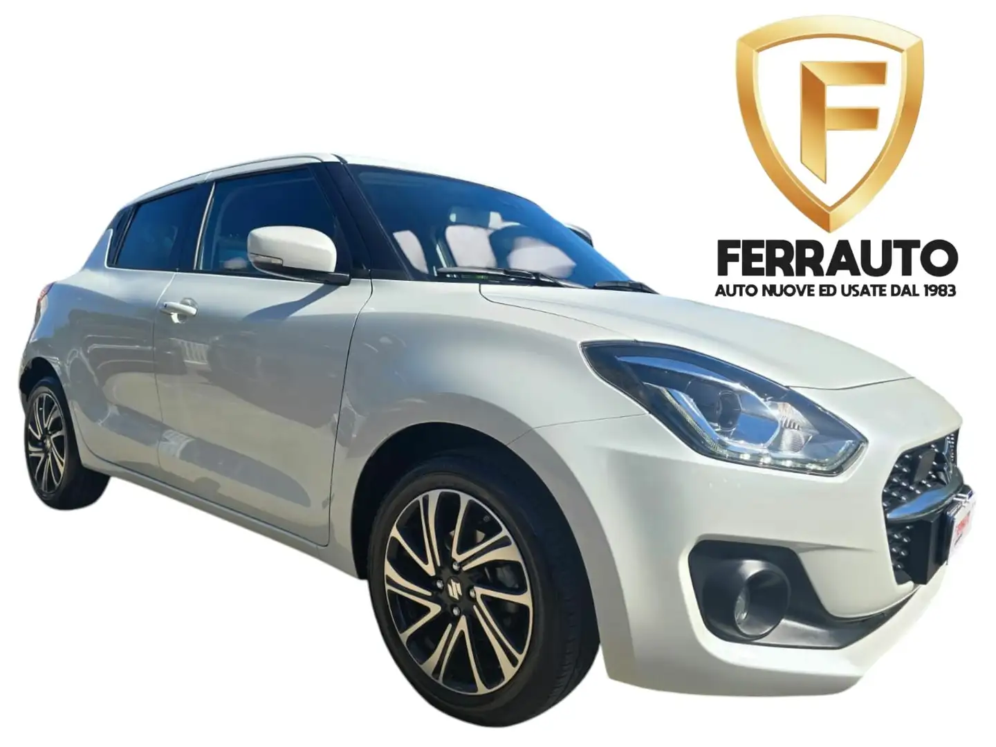 Suzuki Swift 1.2 HYBRID 83CV TOP EDITION FULL PERLATO Bianco - 1