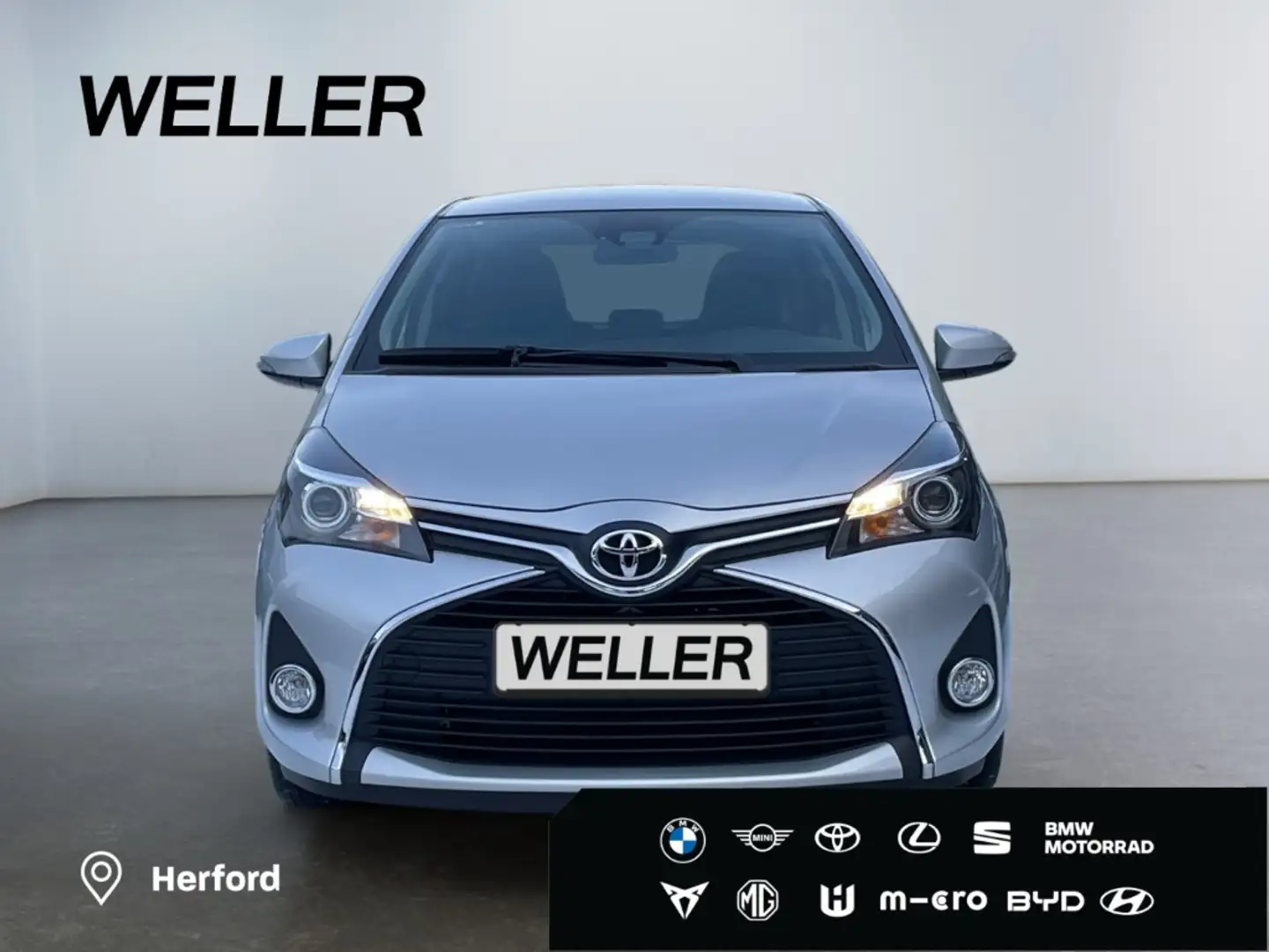Toyota Yaris 1.33 Edition-S *Kamera*SHZ*BT*Spurhalteass* Argent - 2