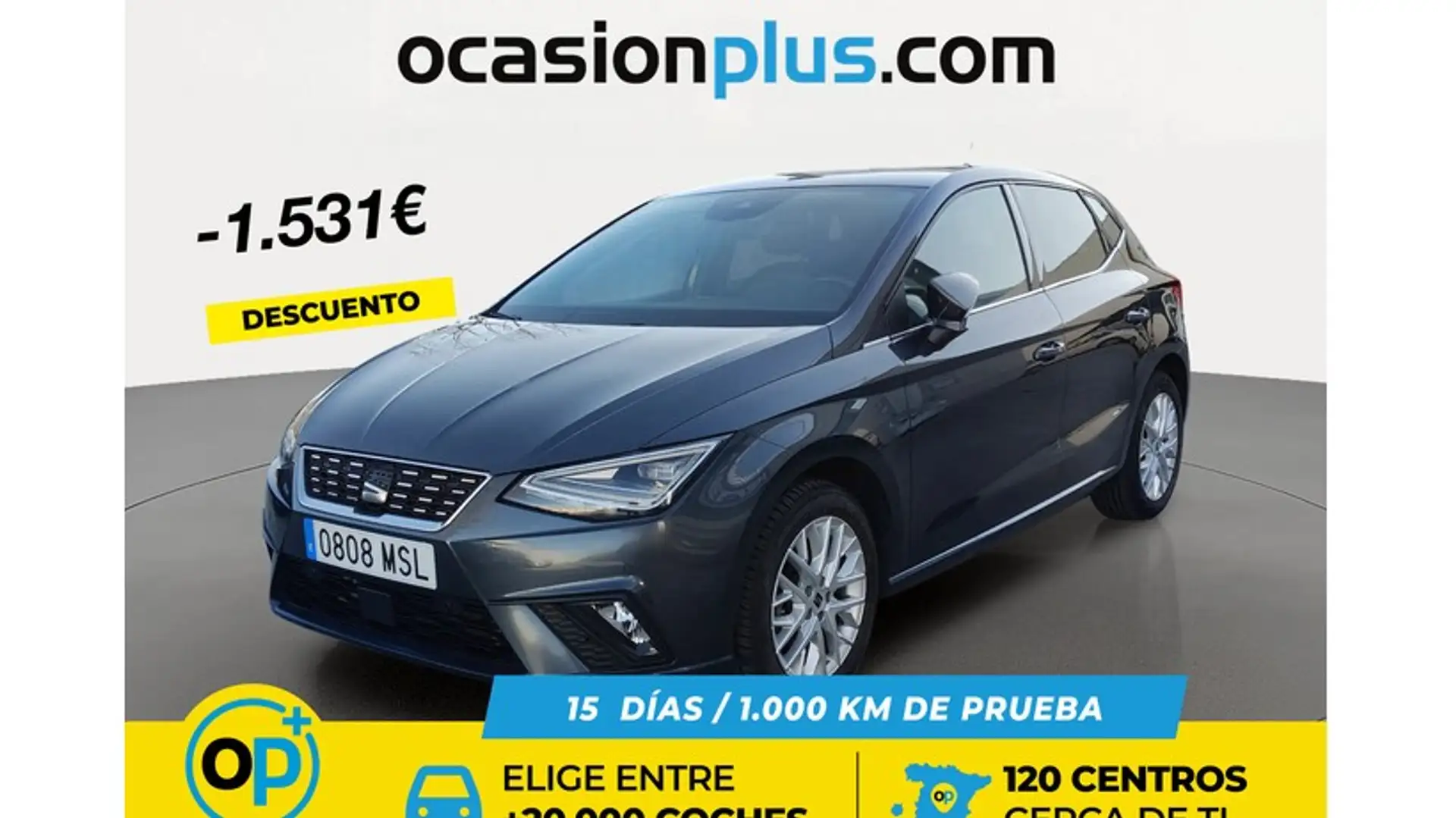 SEAT Ibiza 1.0 TSI S&S Special Edition 115 Gris - 1