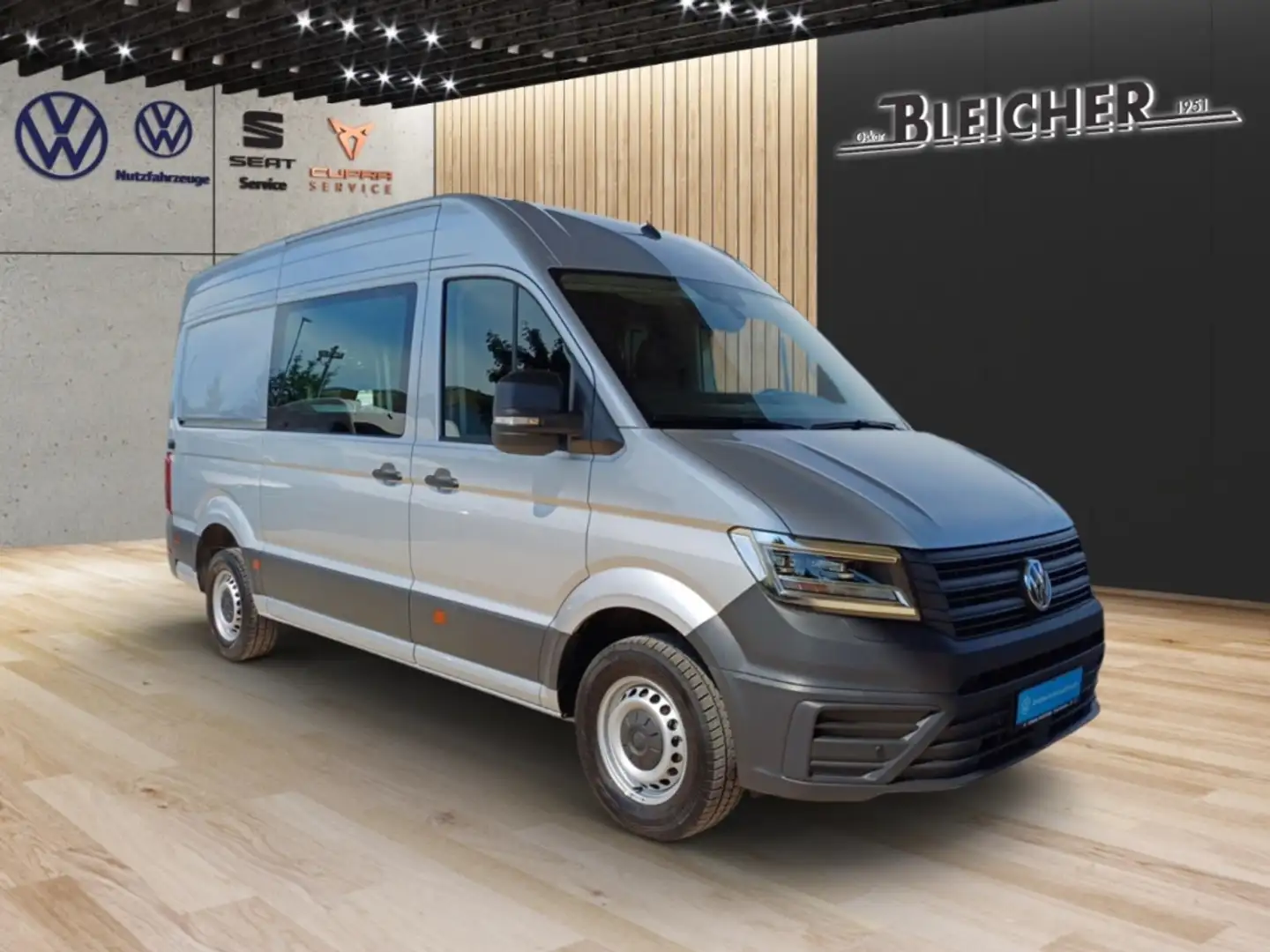 Volkswagen Crafter Kasten 35  mittellang Hochdach2.0 TDI L2H2 Zilver - 2