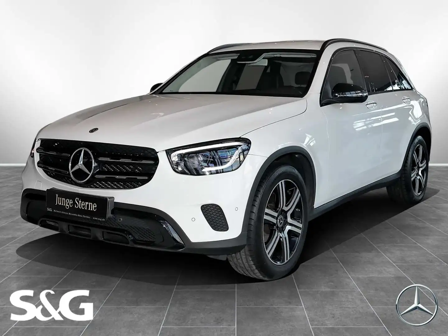 Mercedes-Benz GLC 300 d 4M+KAMERA+19 ZOLL+LEDER+KAMERA+LED Blanc - 1