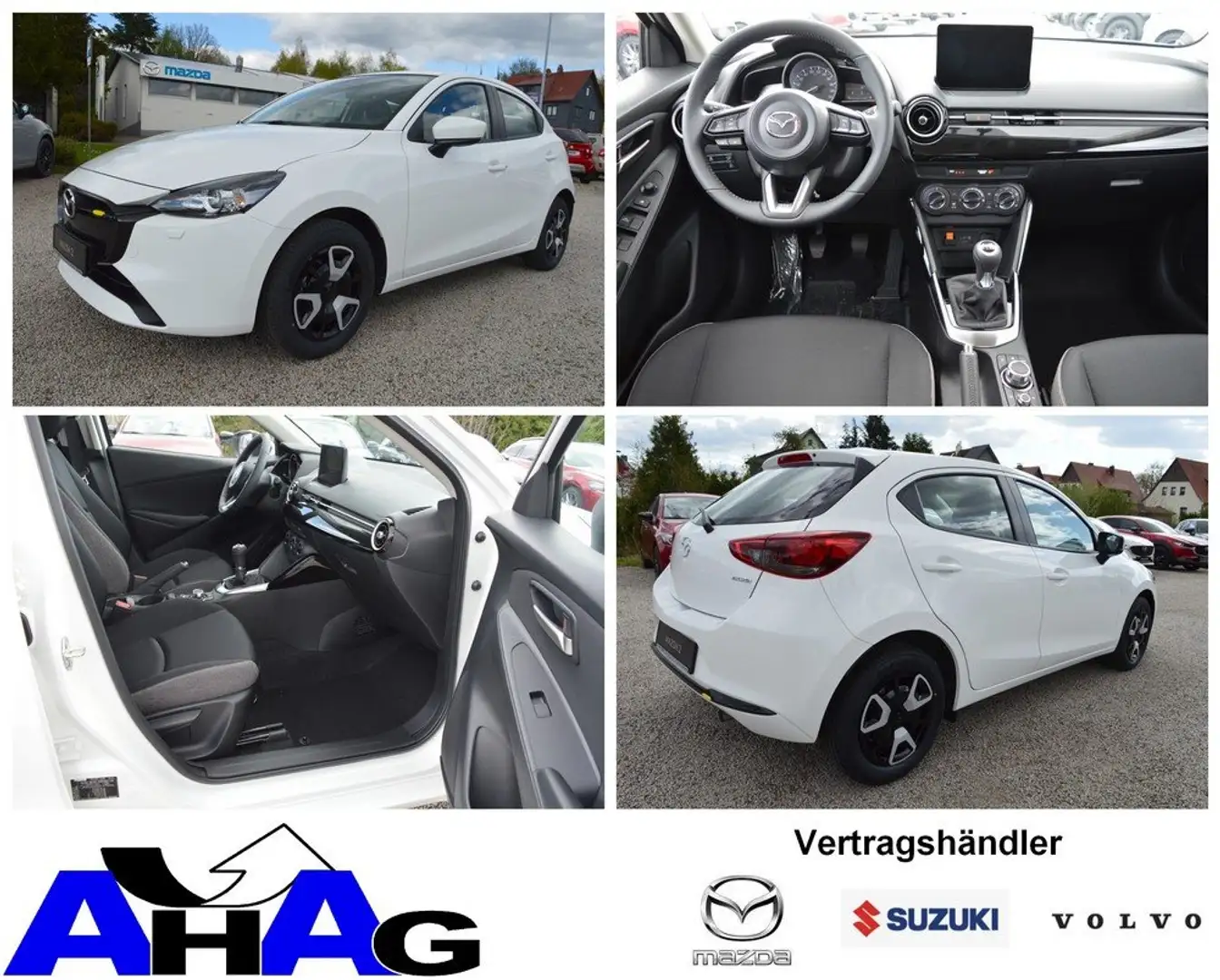 Mazda 2 SKYACTIV-G 75 Center-Line *LED+DAB+Tempomat* White - 1