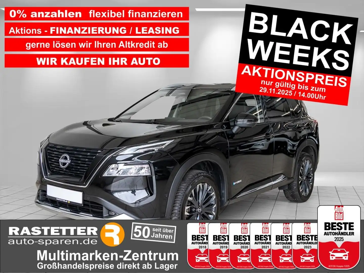 Nissan X-Trail X-Trail e-POWER e-4ORCE tekna Leder+19Z-Matrix+Pro Negro - 1