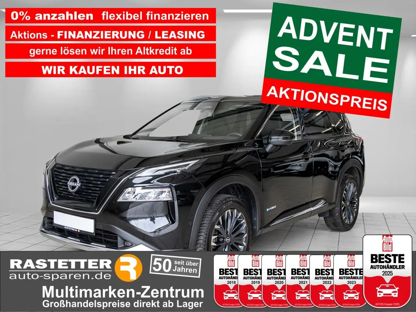 Nissan X-Trail X-Trail e-POWER e-4ORCE tekna Leder+19Z-Matrix+Pro Negru - 1