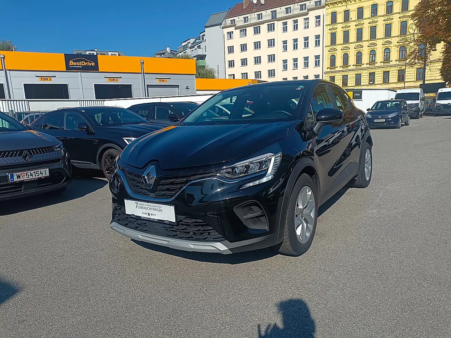 Renault Captur TCe 90 Zen Schwarz - 1