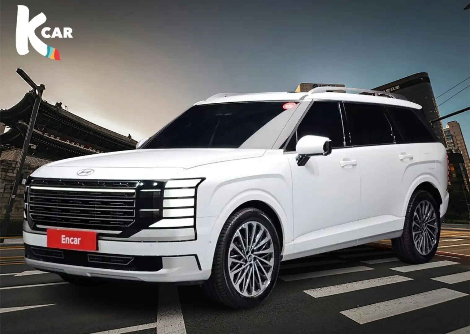 Hyundai PALISADE LX3 2.5T 4WD Calligraphy 7-Seater - Koreaimport Weiß - 1