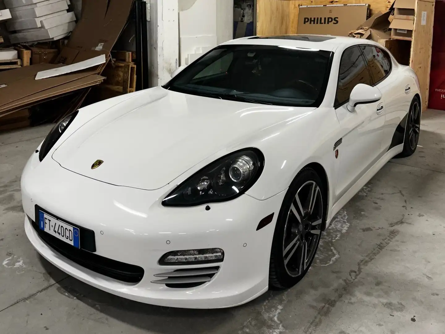 Porsche Panamera 4.8 4S Bianco - 1