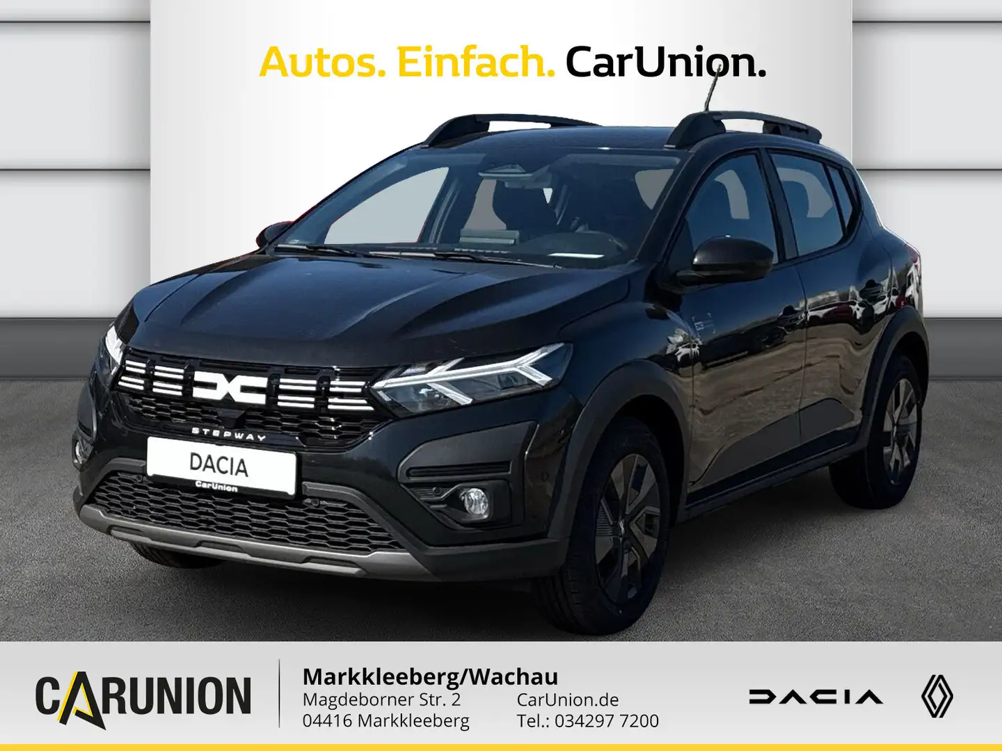 Dacia Sandero Stepway Expression TCe 90 Schwarz - 1