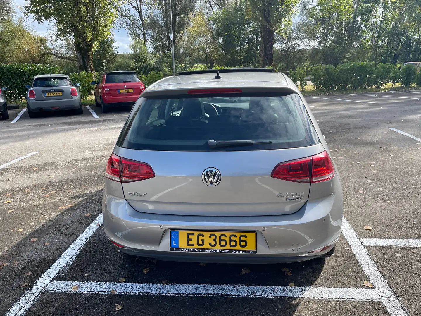 Volkswagen Golf Golf 2.0 TDI BlueMotion Technology DSG Highline Argent - 2