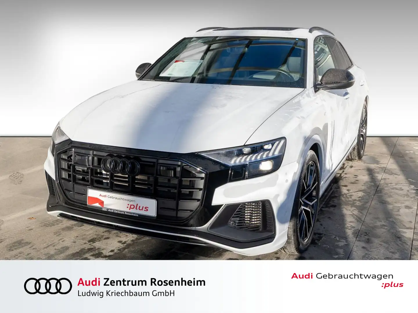 Audi Q8 competition plus 55 TFSI qu. tiptr.(AHK,Pano,B Weiß - 1